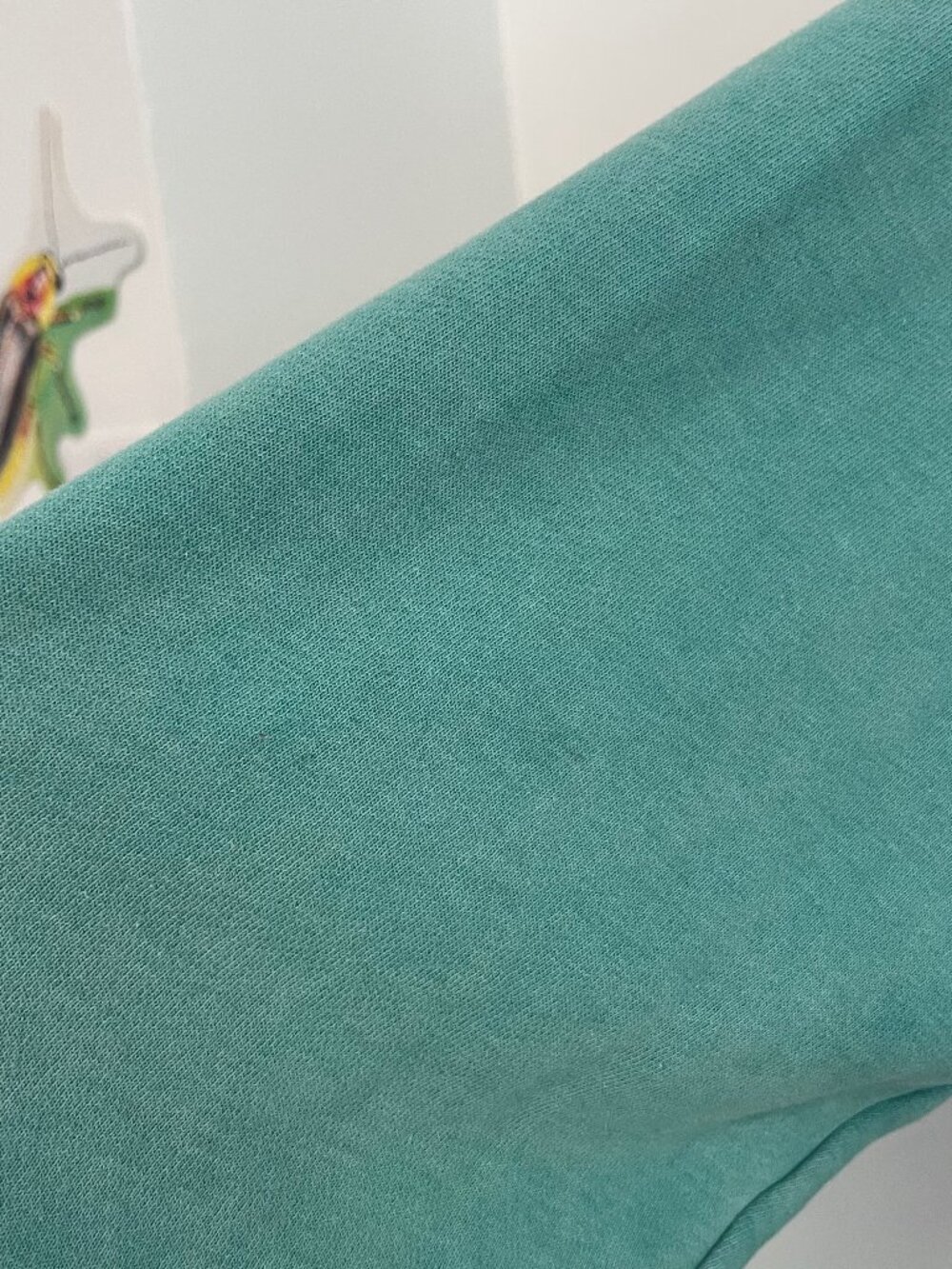 WILD FABLE Oversized Sweatshirt Teal Blue Green Beach Vibes Summer Vacation Boho - Picture 14 of 16